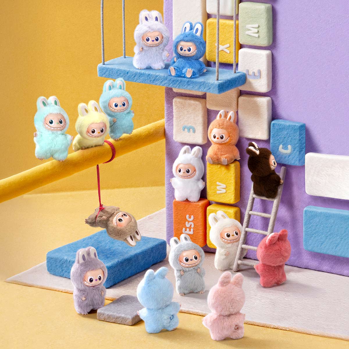 POPMART THE MONSTERS - LABUBU PIN FOR LOVE SERIES- Vinyl Plush