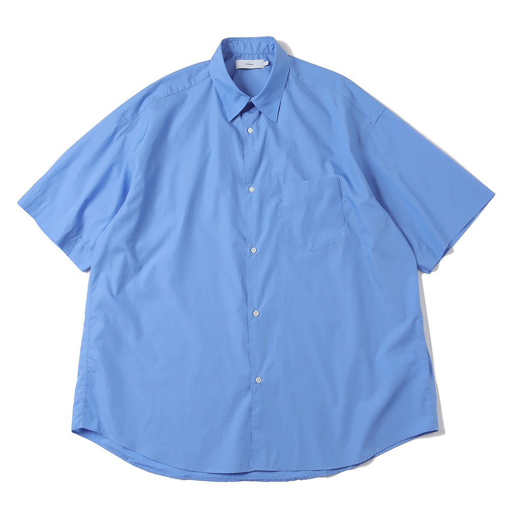 Graphpaper) Broad S/S Oversized Regular Collar Shirt (GM251-50013B