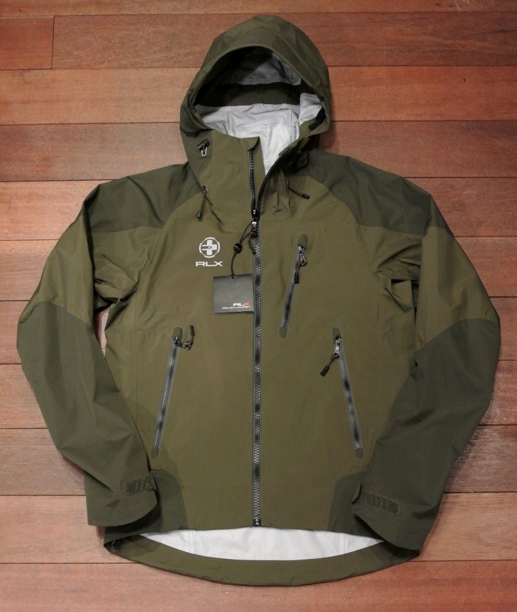 RLX ラルフローレン WATER PROOF HOODED JACKET ハードシェル