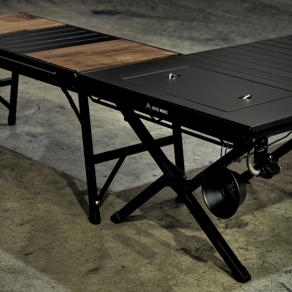 楽天市場】ウッドパネルテーブル120 WOOD PANEL TABLE120 RATELWORKS