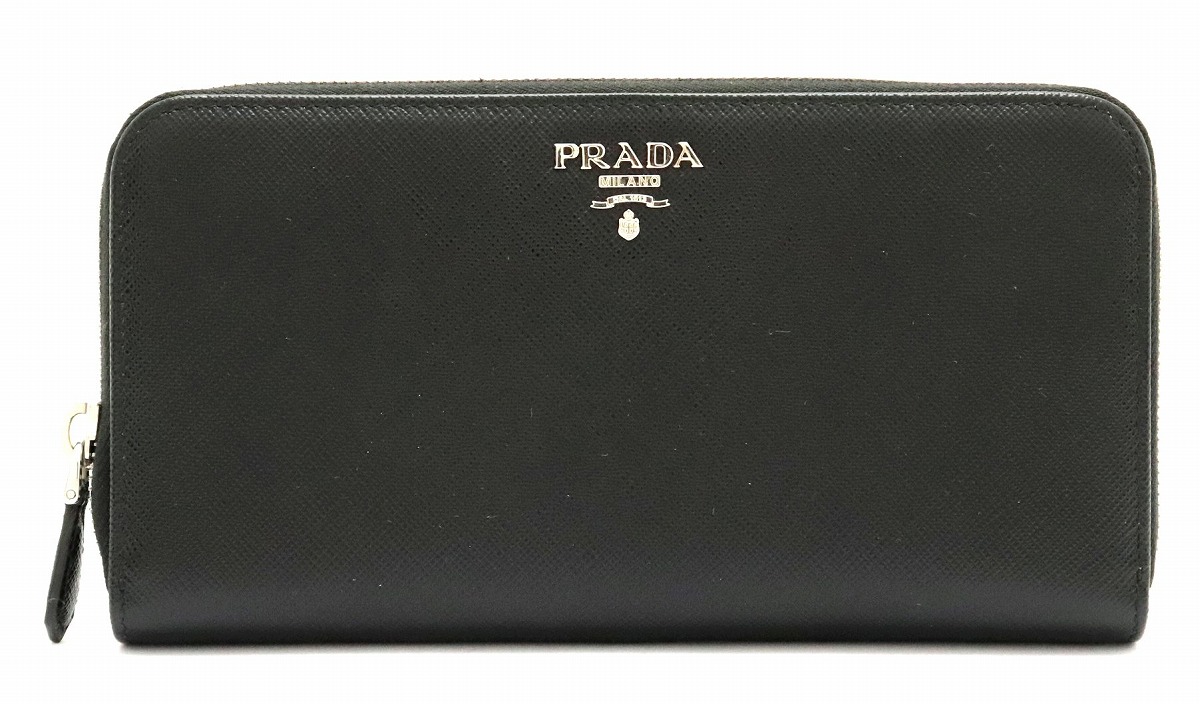 楽天市場】【財布】PRADA プラダ サフィアーノ ラウンドファスナー 長