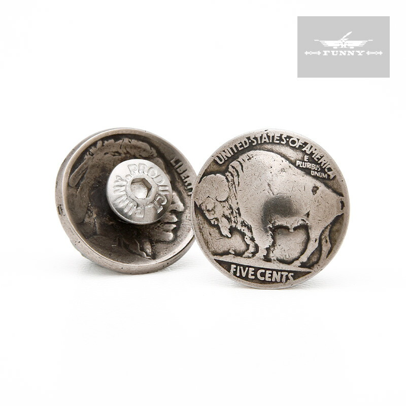 楽天市場】【FUNNY公式ストア】ファニー コイン コンチョ 5セント