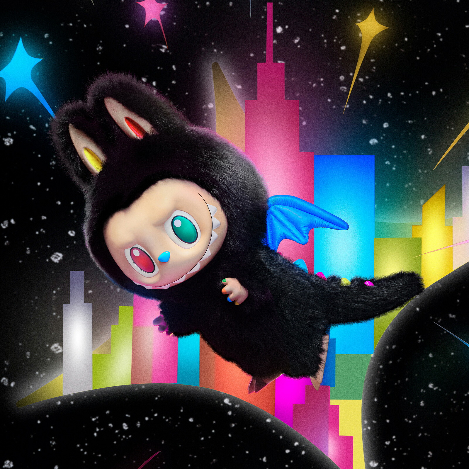 楽天市場】THE MONSTERS 10th Anniversary シリーズ ZIMOMO ぬいぐるみ