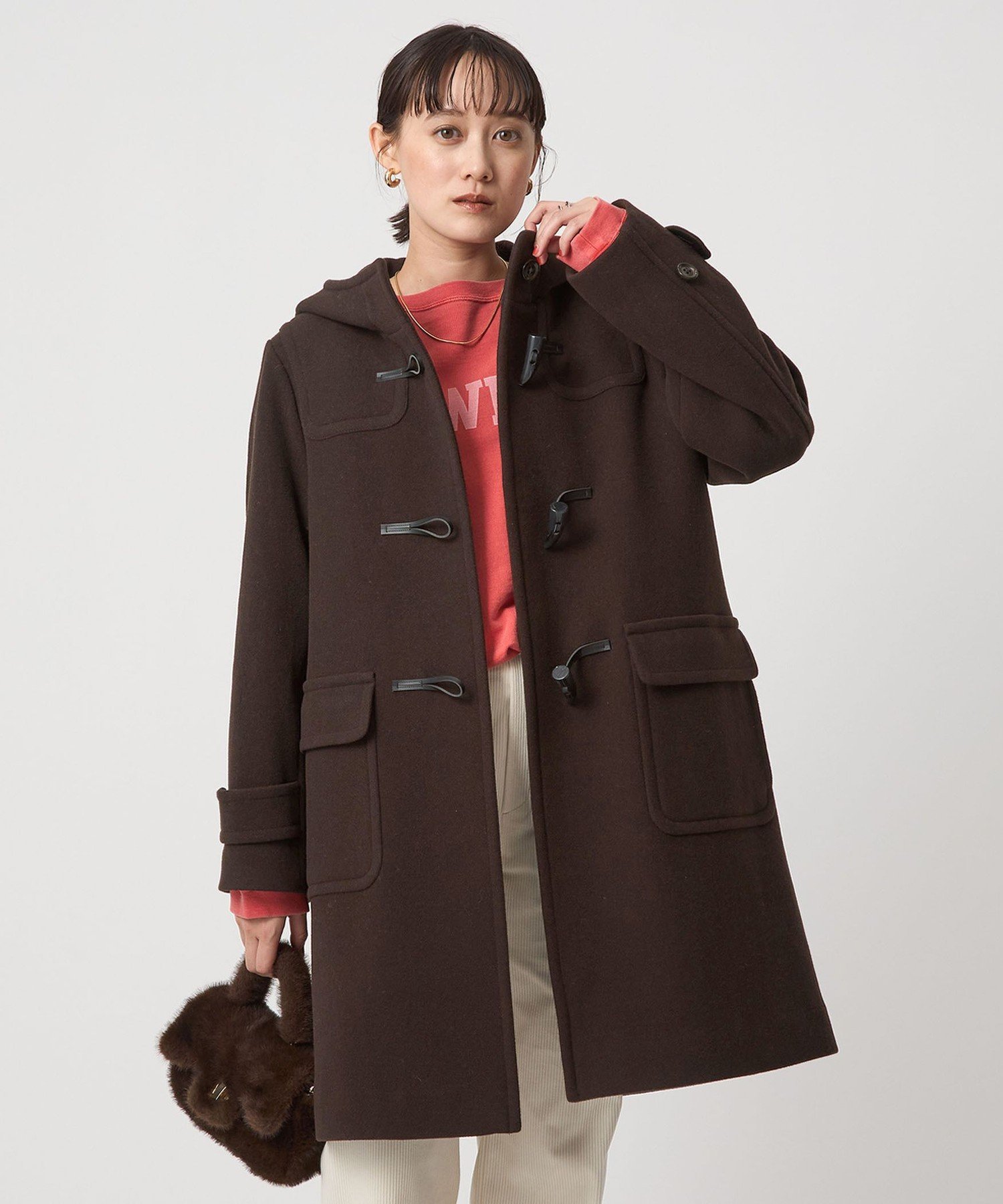 UNITED ARROWS green label relaxing｜ロング ダッフルコート