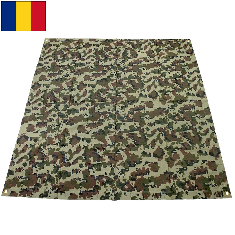 楽天市場】ルーマニア軍 テントシート ポンチョ M94フレックカモ