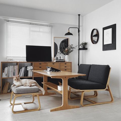 リビングでもダイニングでもつかえるベンチ・2・オーク材 | 無印良品