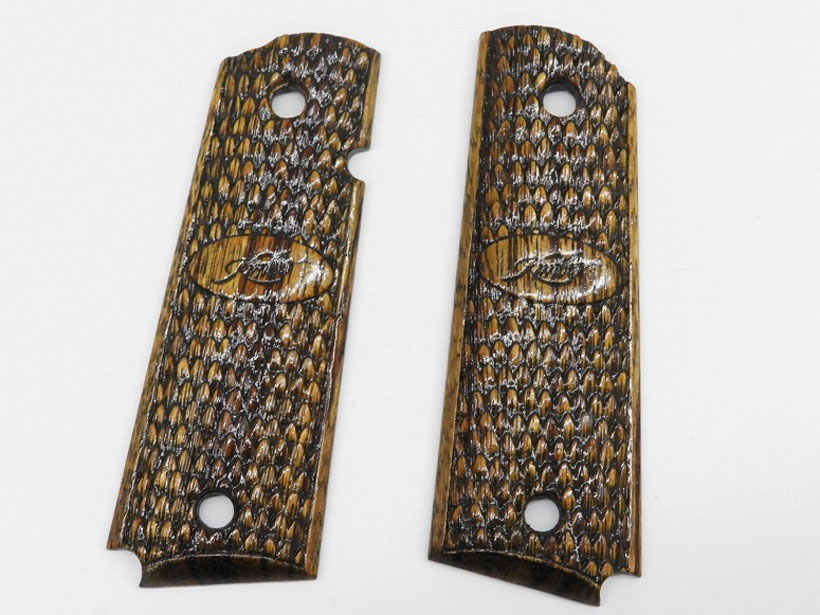 アルタモント] キンバー/Kimber ラプター ゼブラ ロゴ入木製グリップ