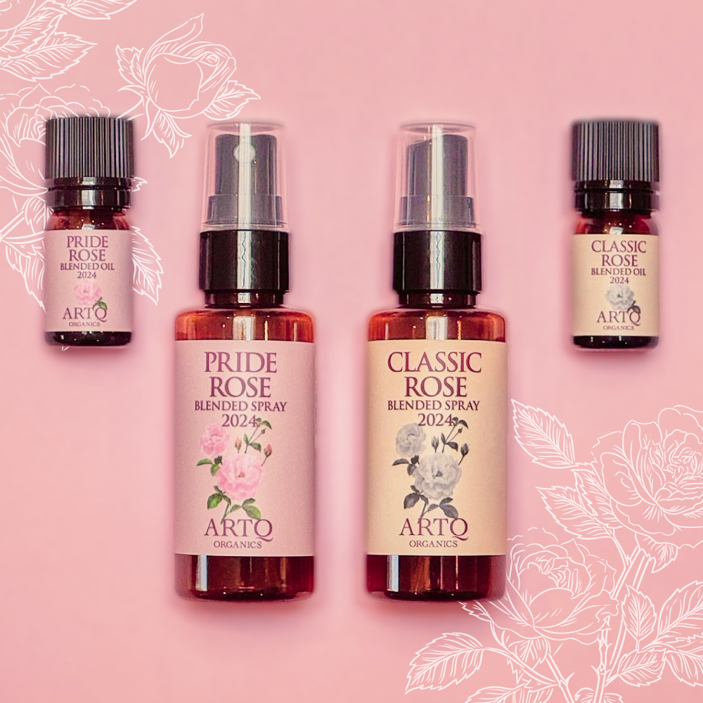 オーガニックローズ＆ネロリフェア 2024 | ARTQORGANICS（アロマ
