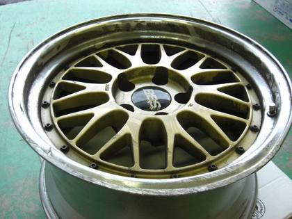 FD3S RX-7用？BBSホイール（BBS-LM）リム曲がり、削れ修理｜アルミ