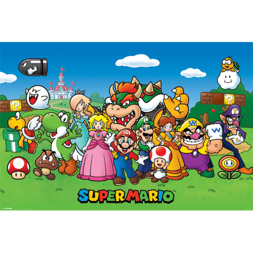 SUPER MARIO スーパーマリオ (4月24日 公開 ) - Characters / ポスター