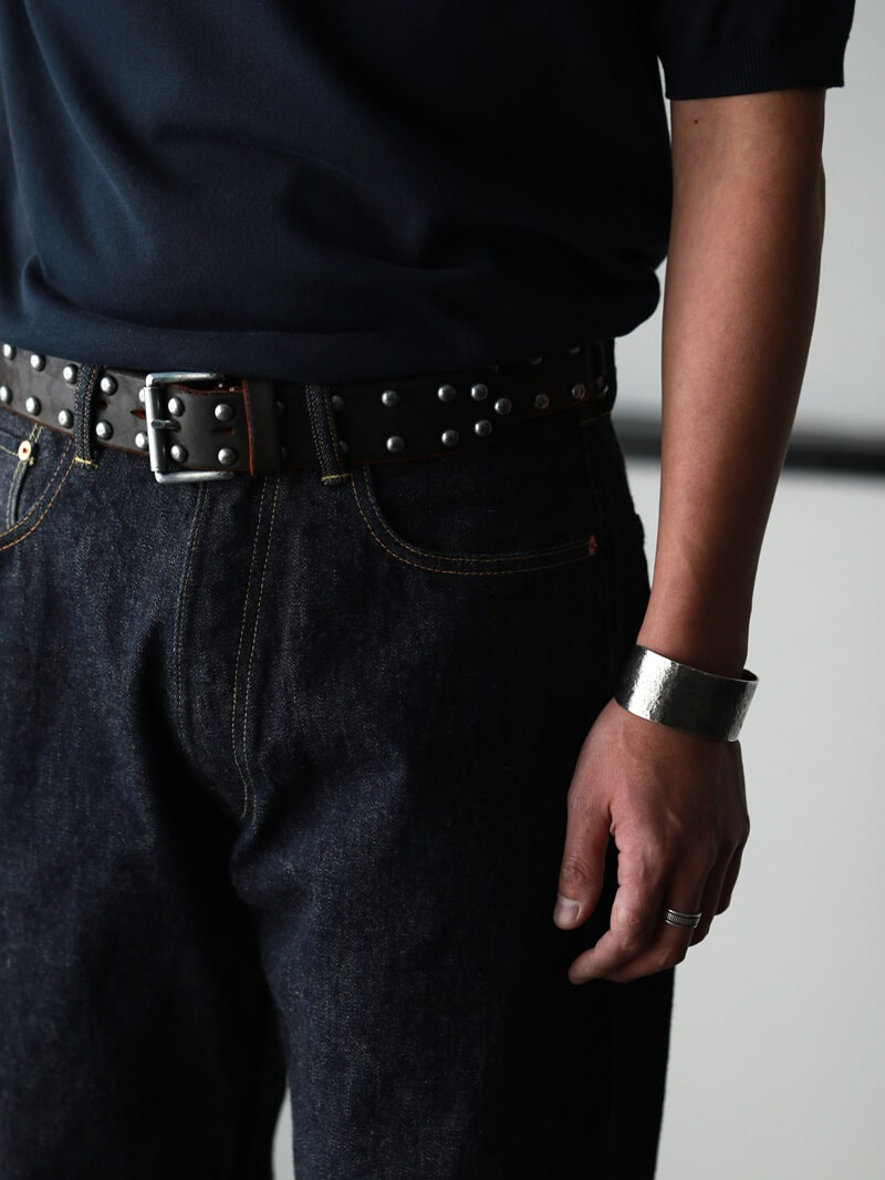 Vintage Works ヴィンテージワークス Leather belt 5Hole Made in USA