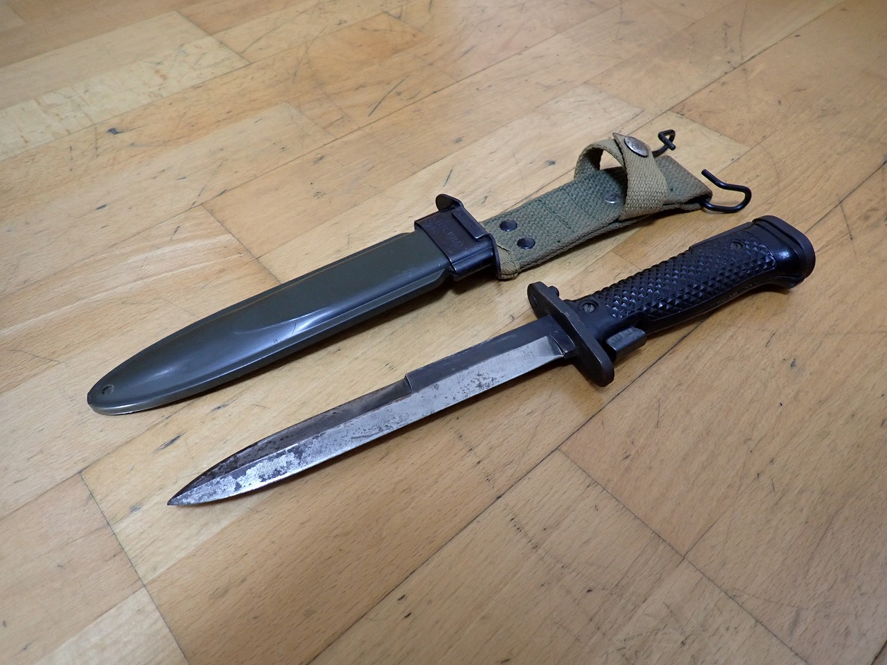 銃剣 U.S M8A1 アメリカ 米軍 ナイフ M14 ライフル ベトナム戦争 初期