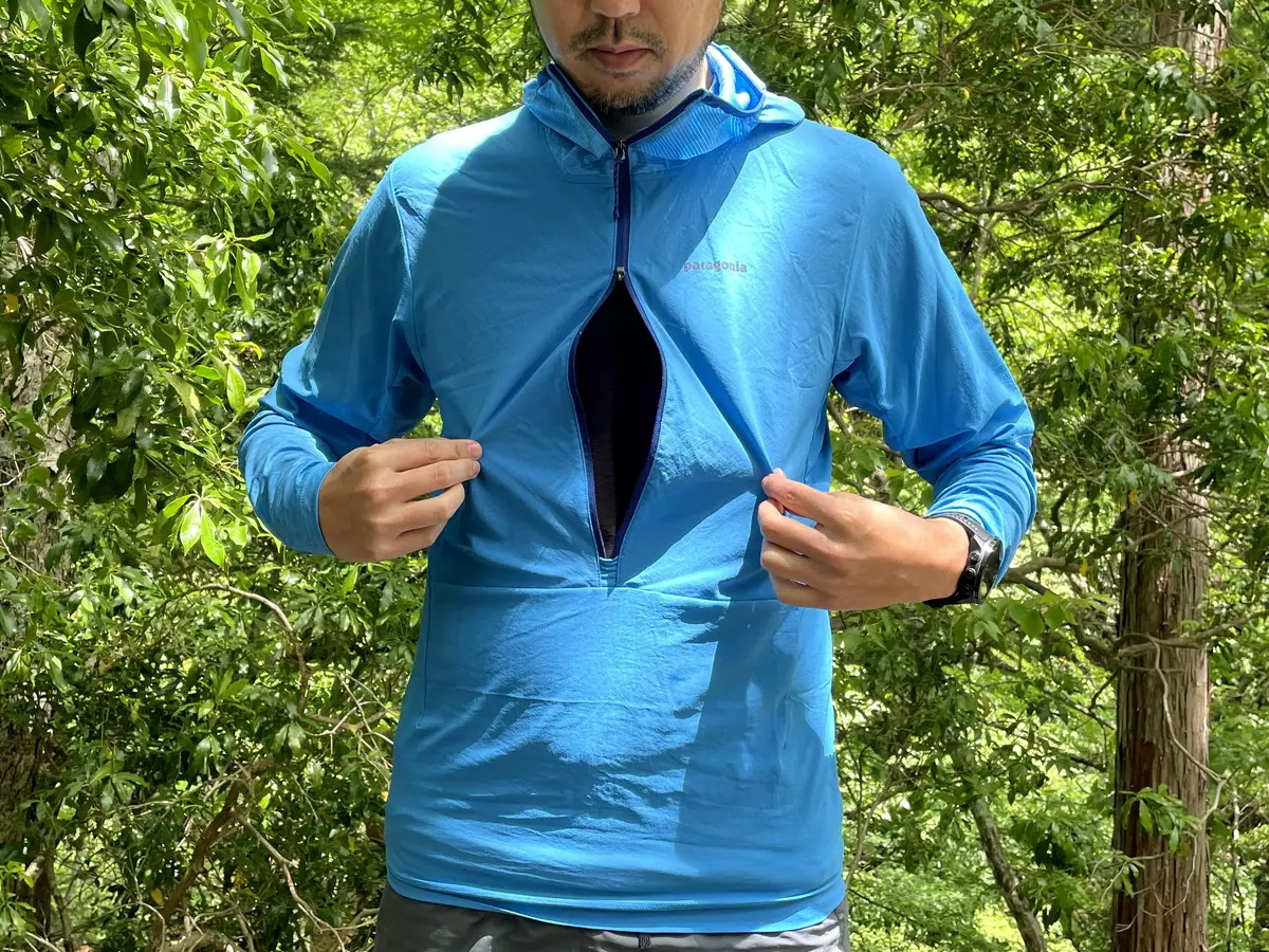 レビュー】パタゴニア エアシェッド・プロ・プルオーバー-温度調整がし