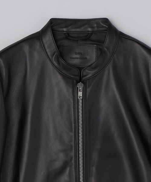 SHIPS（シップス） 革ジャン ライダース SHIPS: ラムレザー シングル