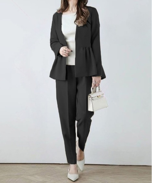 MAISON DE THERESE（メゾン ド テレーズ） セットアップ ノーカラー