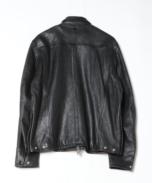 REPLAY（リプレイ） 革ジャン ライダース WAXラムレザージャケット