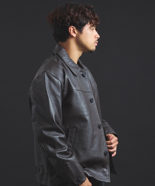 SKOOKUM（スクーカム） 革ジャン ライダース SKOOKUM.JE LAMB LEATHER