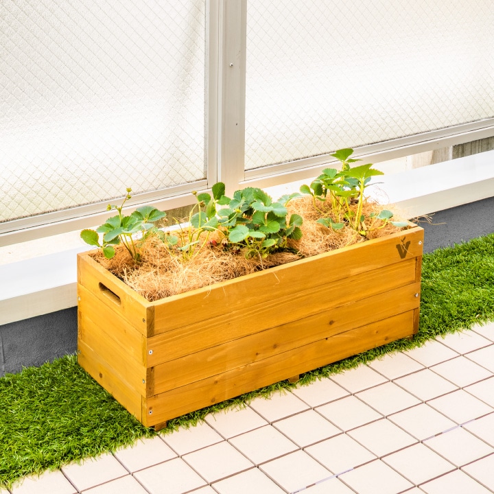 ベジテラスプランター ナチュラルウッド /A(ナチュラルウッド