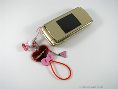 NO.2449：ハローキティ 血液型ストラップ（A型） - ケータイ Watch Watch