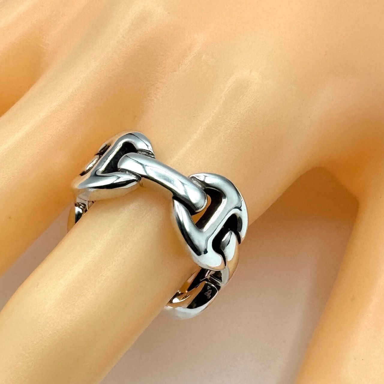 19号】ホーセンブース QUAD LINK クワッドリンク 4コマ 925 指輪 2-103