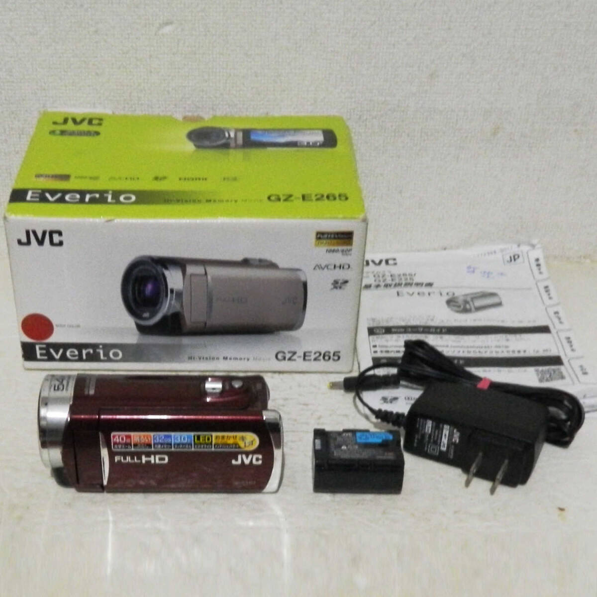 Yahoo!オークション -「everio gz-e265」(カメラ、光学機器) の落札