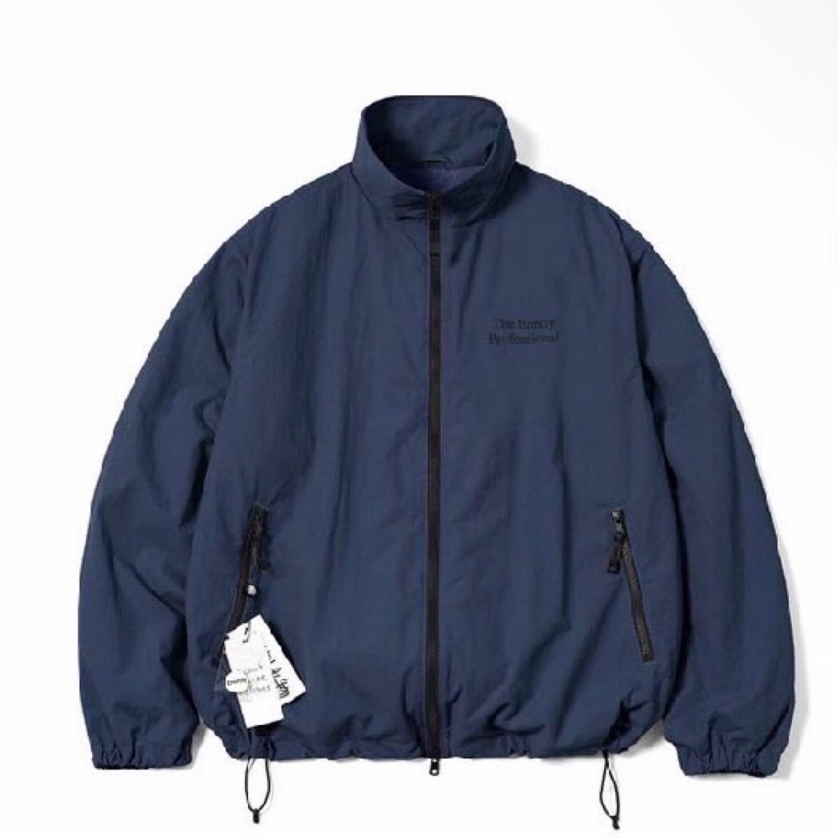 エンノイ ennoy シャカシャカ ネイビー XL ナイロンセットアップ