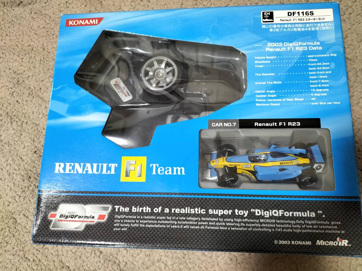Konami 1/43 scale 2003 DigiQ Formula Renault F1 R23tejiQ Formula