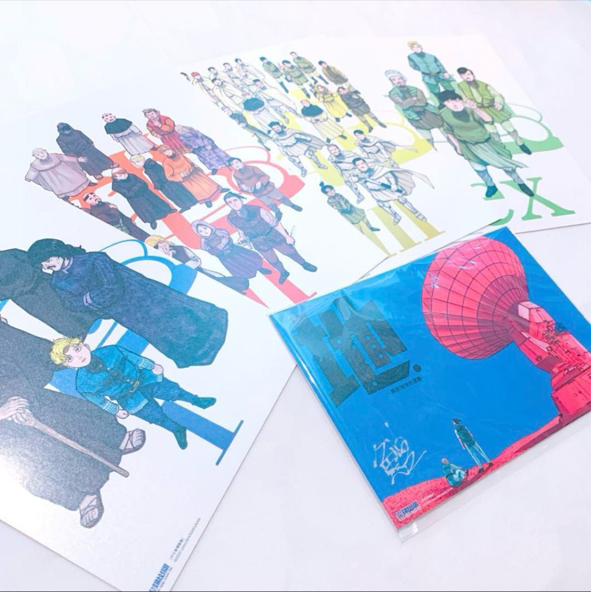 チ。 地球の運動について 魚豊先生直筆サイン色紙 台湾特装版 ラファウ