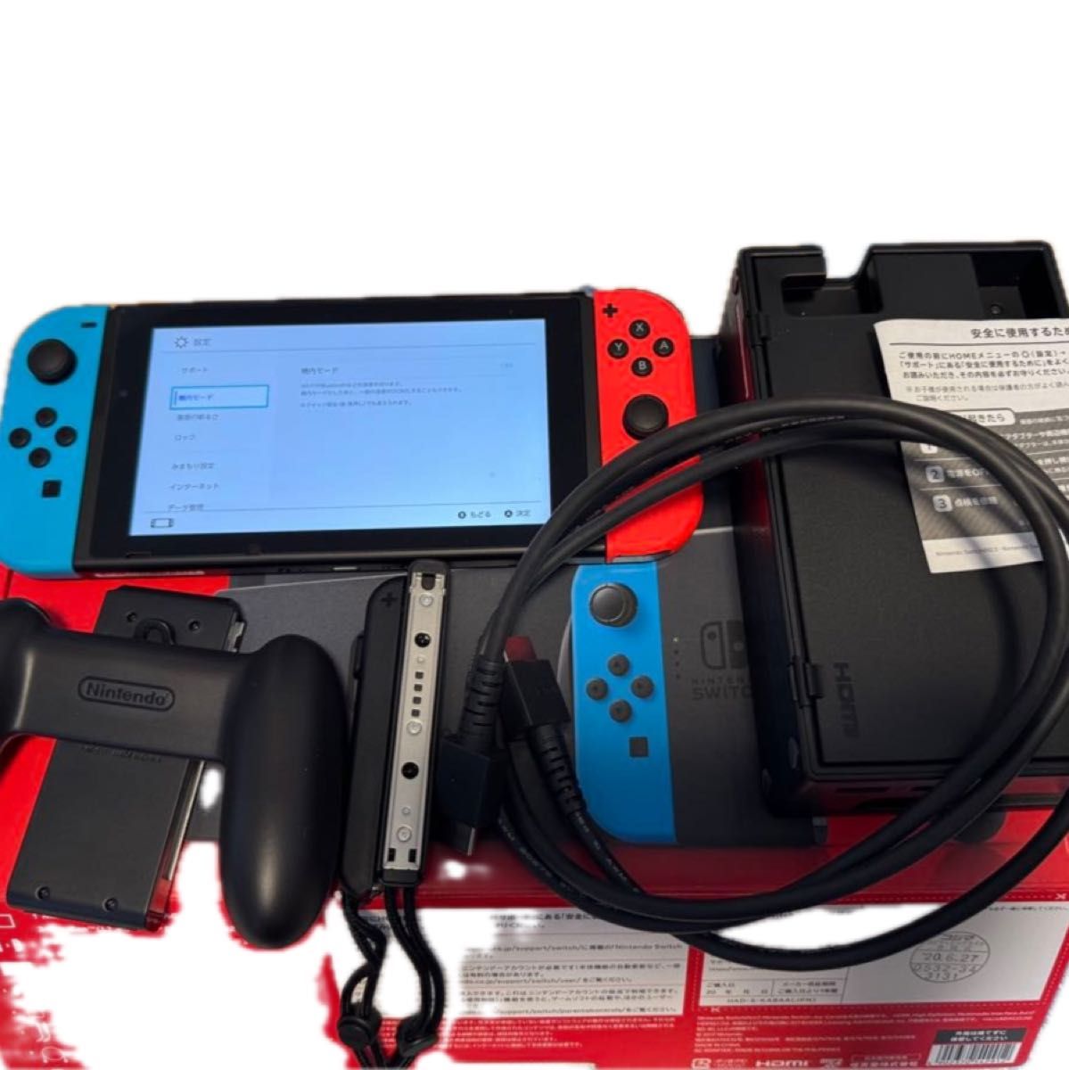 Nintendo Switch ネオンブルー/ネオンレッド 本体と付属品 Nintendo