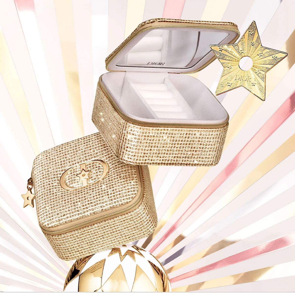 スペシャルギフト】ディオール オリジナル ジュエリー ケース Dior