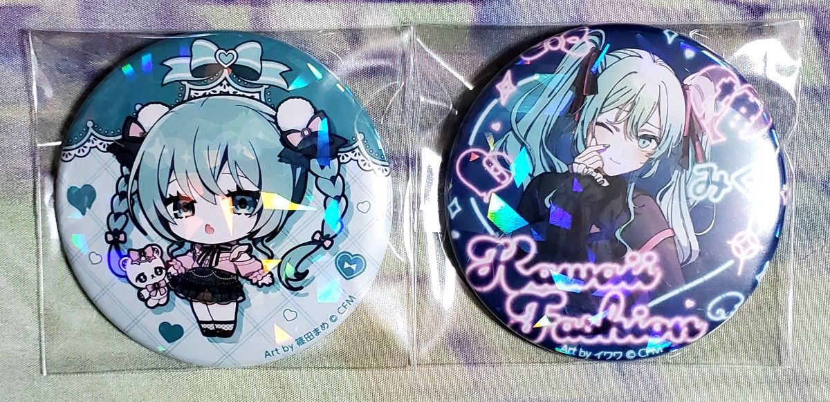 初音ミク ドンキホーテ ホログラム缶バッジ 初音ミク 2種類｜Yahoo