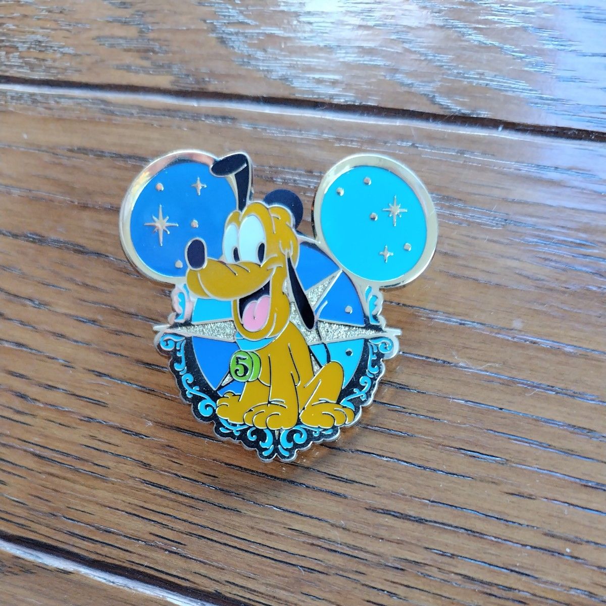 ディズニー プルート ピンバッジ ミッキーマウス 5周年記念｜Yahoo
