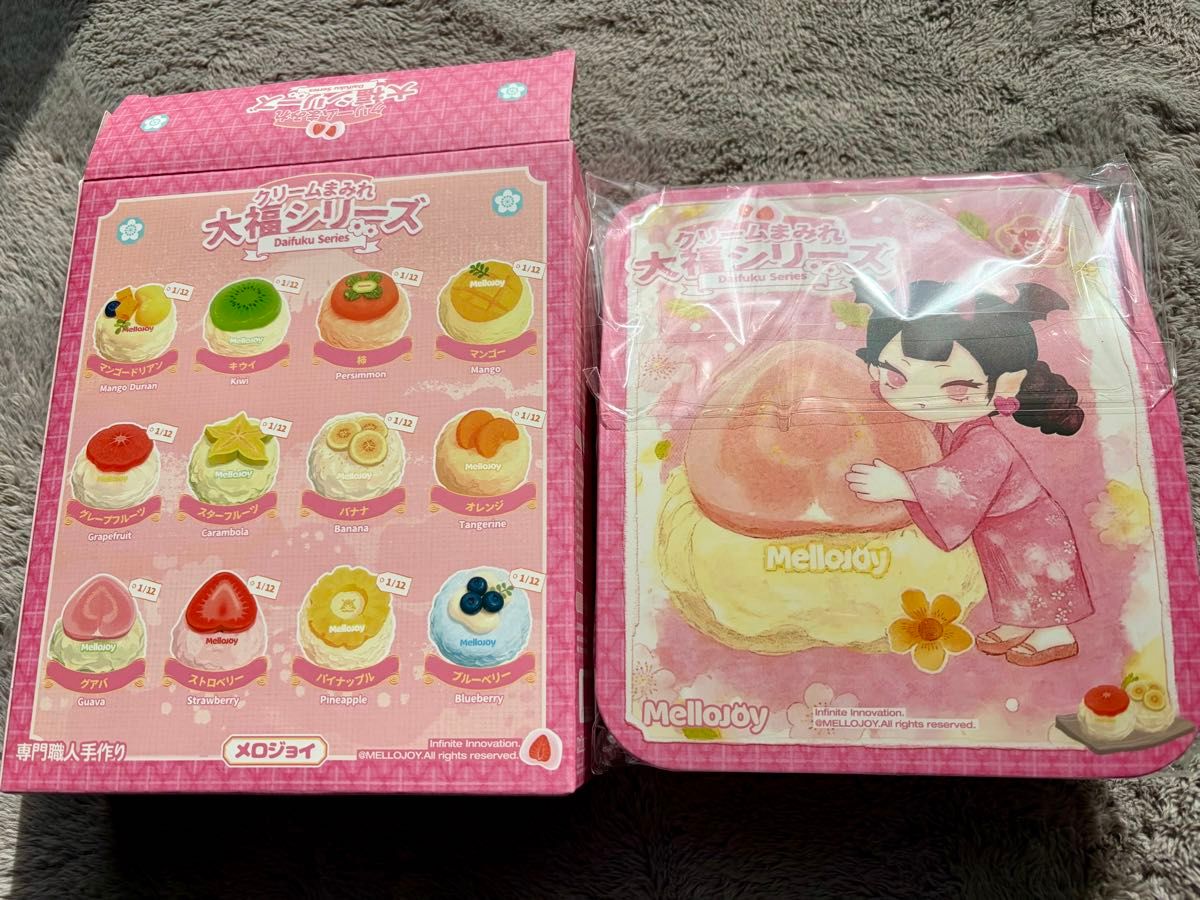 メロジョイ mellojoy スクイーズ 大福シリーズ いちご ストロベリー