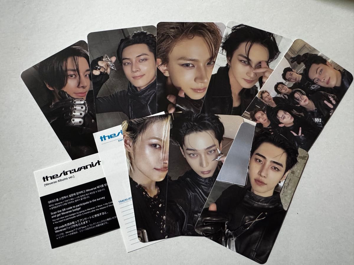 ENHYPEN weverse album 7形態トレカ｜Yahoo!フリマ（旧PayPayフリマ）