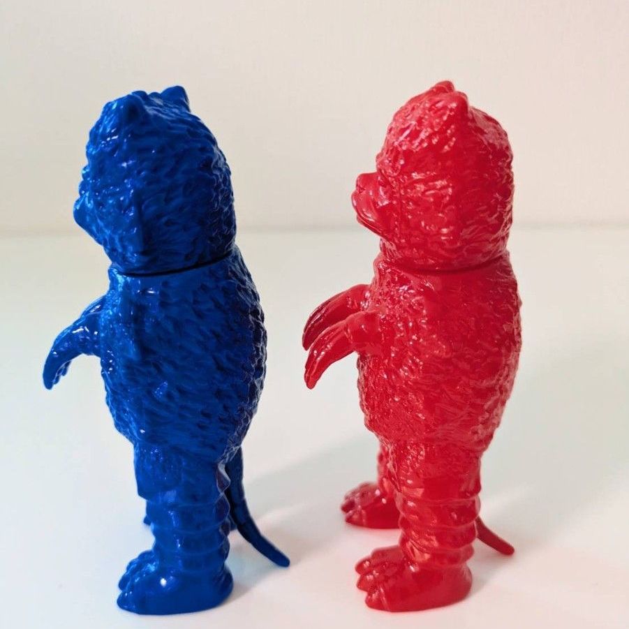 大ブルマァク展】入場特典ミニソフビ ガラモン 赤＆青セット 購入特典