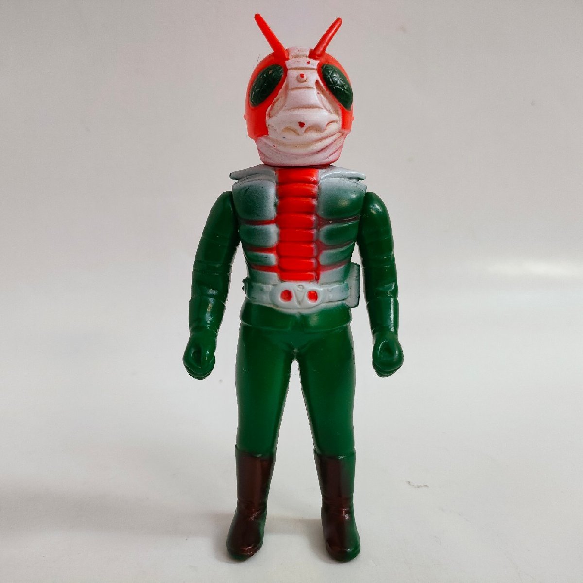 Yahoo!オークション - レトロ 仮面ライダーV3 当時物 無版権 ソフビ