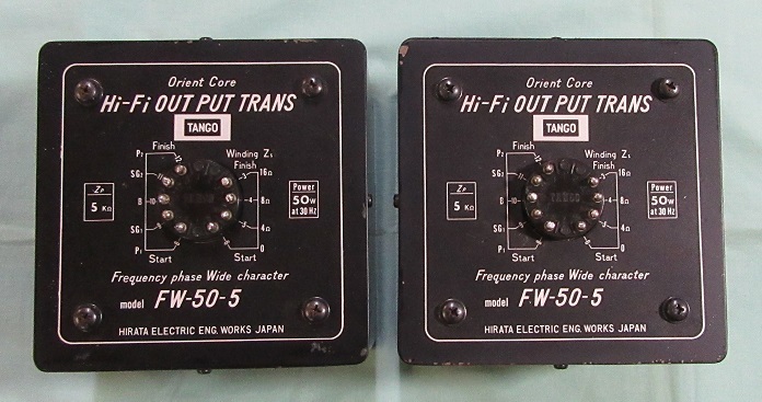 Yahoo!オークション - 旧TANGO出力トランスFW-50-5(2個セット)