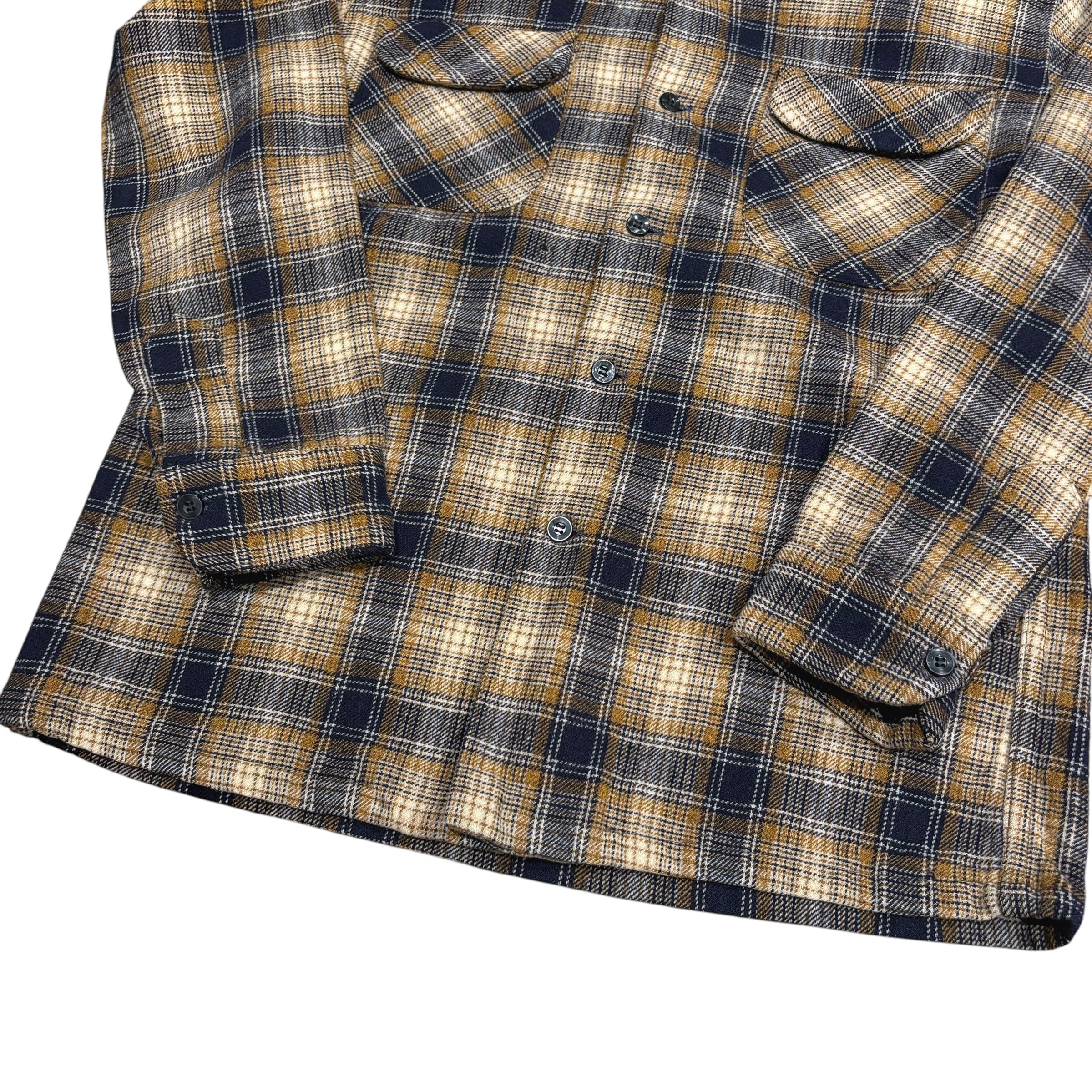 70's PENDLETON Wool Board Shirt L / ペンドルトン ウールシャツ