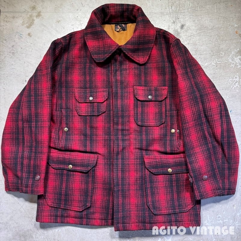 50's Woolrich ウールリッチ ウールハンティングコート 503 名作