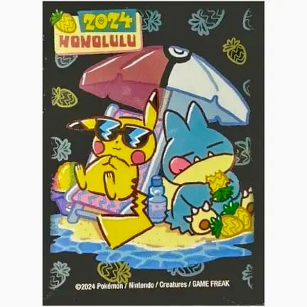 WCS2024 ホノルル 限定 ダブルデッキケース ダイビングピカチュウ