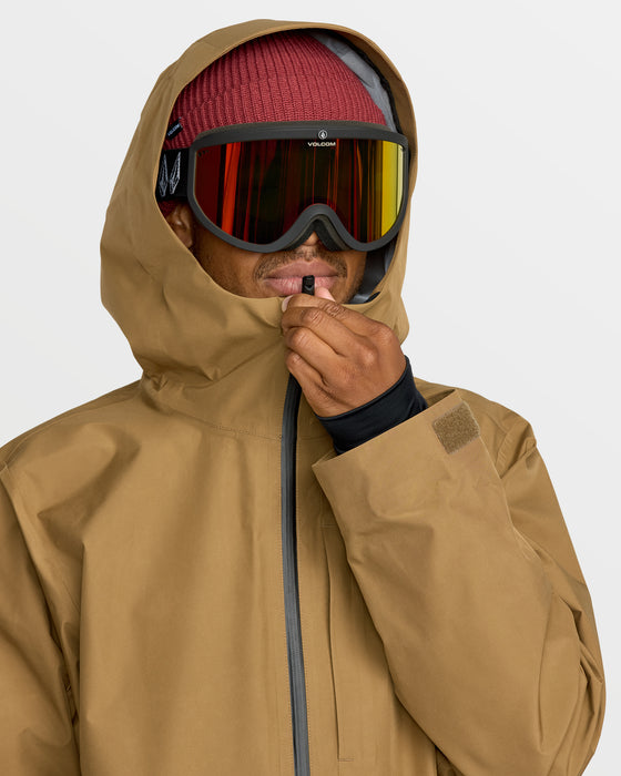 SALE】VOLCOM メンズ TESTER 3L GORE-TEX JACKET スノージャケット