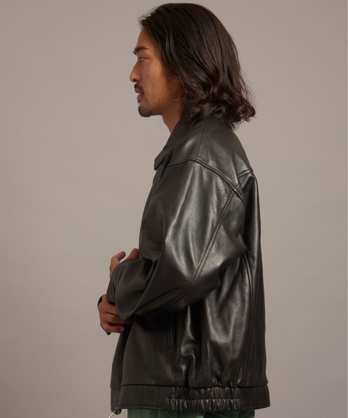 SKOOKUM（スクーカム）の「SKOOKUM.JE LAMB LEATHER ZIP JACKET