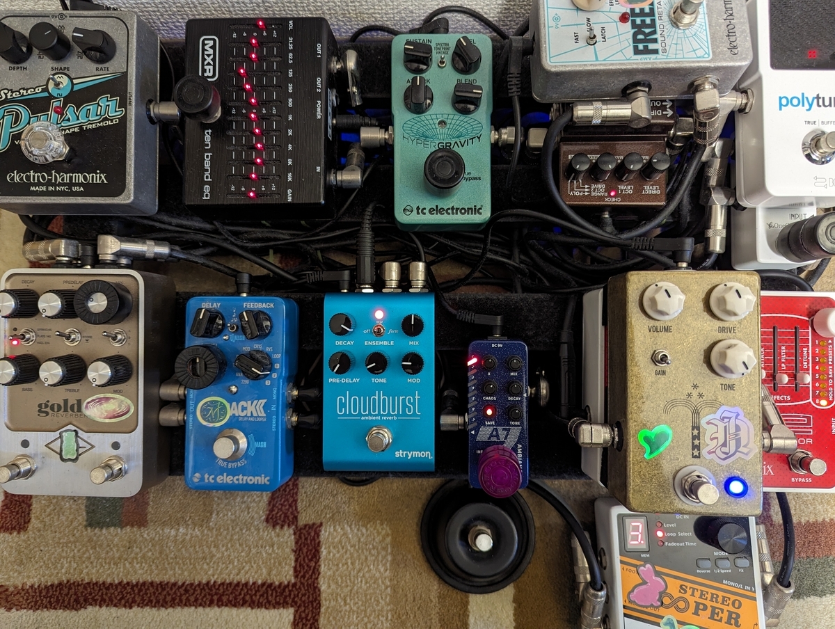 strymon Cloudburst レビュー / フェイバリットスイッチ代用→自作