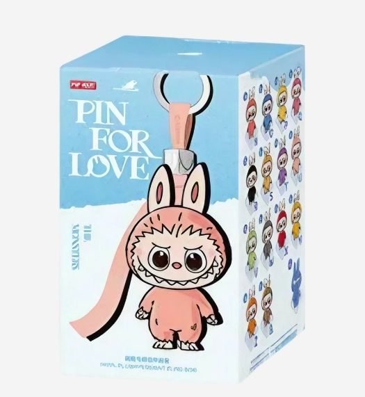 Pop Mart】Labubu The Monsters Pin For Love Series (N-Z) Z (POP