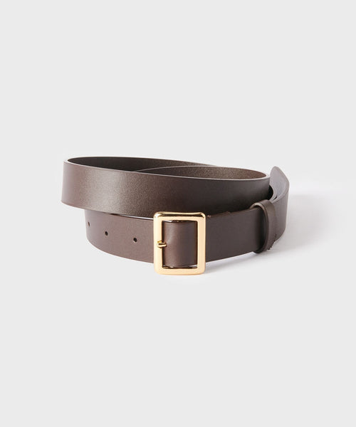 BIOTOP(ビオトープ) / WOMEN【AURALEE】SQUARE BUCKLE BELT