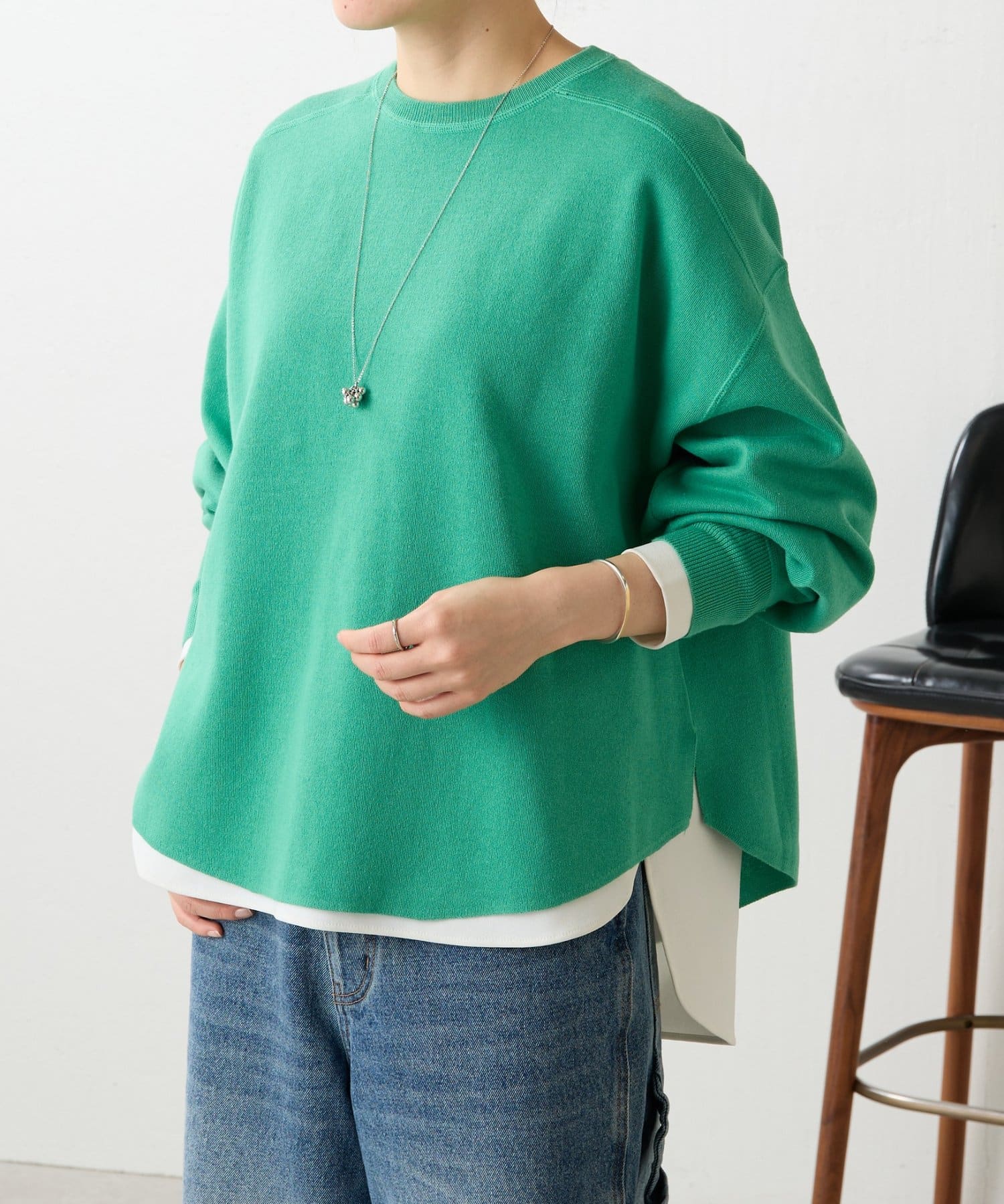 3/7(土)12：00予約開始》スムースニットトレーナー | BEARDSLEY