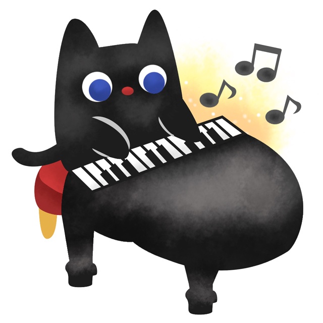 おすすめピアノ楽譜『黒猫のおしゃべり』から好きな曲を弾いてみました