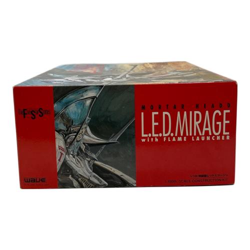 ファイブスター物語 1/100 増装備レッドミラージュ フレイムランチャー