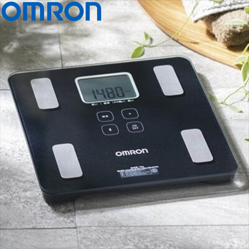 OMRON オムロン 体重体組成計 カラダスキャン シャイニーブラック HBF