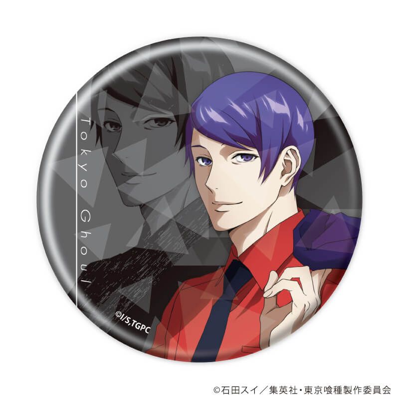 ホログラム缶バッジ(57mm)「東京喰種」01/コンプリートBOX(全6種)(描き